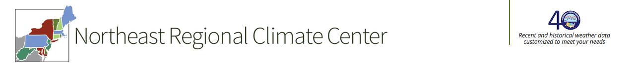 Northeast Regional Climate Center banner